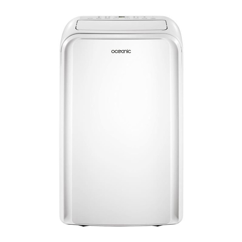 Climatiseur monobloc réversible mobile OCEANIC - 3530 W - 12000 BTU - Chaud/Froid - Programmable - Classe énergétique A