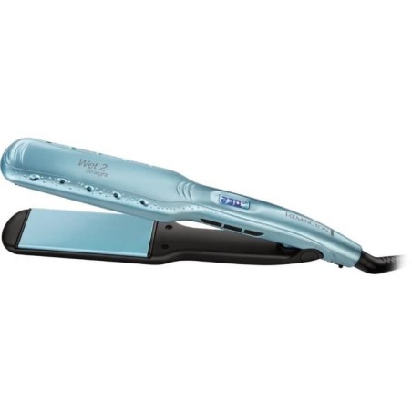 Lisseur - REMINGTON - Wet2Straight S7350 - Plaques larges - Soins a l'huile d'argan et Vitamine E