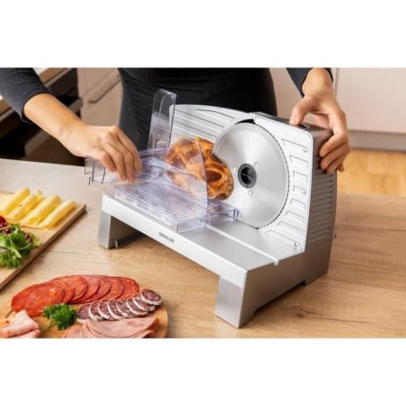 Trancheuse électrique - SENCOR - SFS 3050SL - 100 W - Argent