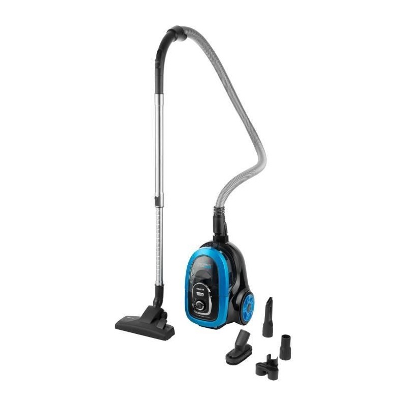 Aspirateur traineau sans sac - SENCOR - SVC-1035TQ - 750 W - 75 dB - 1 L - Noir / Bleu
