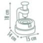 Smoby - Loisirs créatif - Set de création fleurs objets décoratifs - 200 accessoires - Fabriqué en France