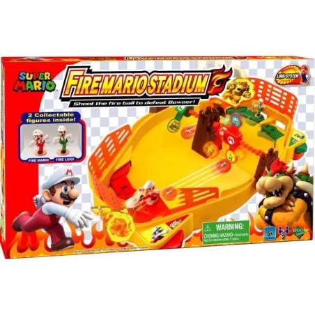 Jeu d'action et de réflexe - EPOCH - Fire Mario Stadium - Licence Mario - 20 min