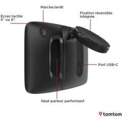 GPS - TOMTOM - GO Classic 5 EU 2eme Génération - Cartes Europe, Mises a Jour, Écran Tactile