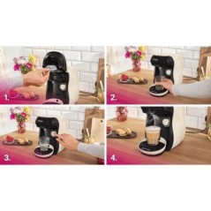 Machine a café multi-boissons - BOSCH - TASSIMO - T10 Happy vanille - 1400 W