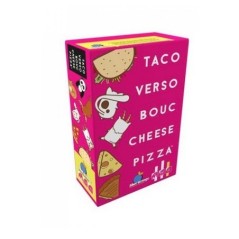 Jeu de société - Blue Orange - Taco Verso Bouc Cheese Pizza - Age 8 ans - Durée 10 min - Jeu d'ambiance