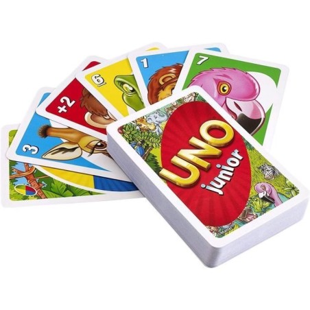 Mattel Games - Uno Junior - Jeu de Cartes pour Enfants - Des 3 ans GKF04