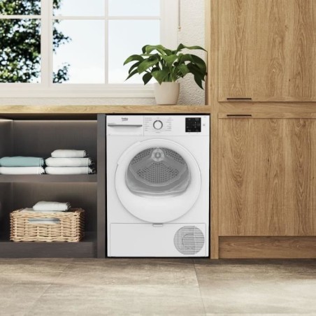 Seche-linge pompe a chaleur BEKO b300 Eco sense D0H1710 - 7 kg - L60cm - A+ - Blanc