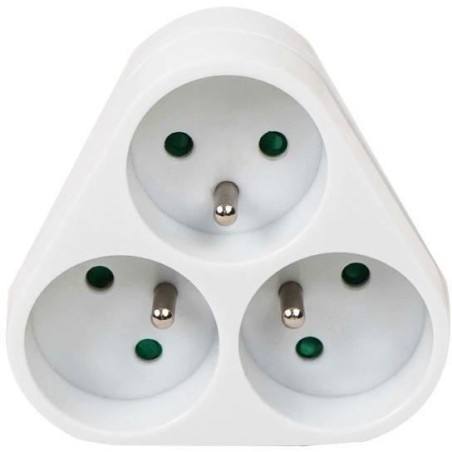 Triplite - GAO - 3x16A - Triangle, blanche, conforme NF