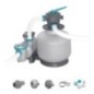 Filtre a sable / pompe de filtration pour piscine jusqu'a 66 m3 - Bestway -11 355 L/h - Avec préfiltre