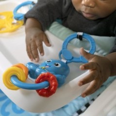 Siege au sol évolutif Ocean Explorers BABY EINSTEIN Sea of Support 2-en-1 avec jouets amovibles - Bleu/Blanc