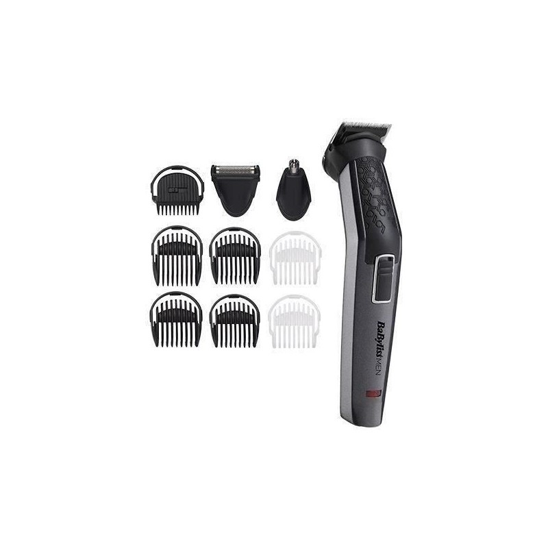 Tondeuse multifonction Babyliss MEN MT727E - 10 en 1 - lames en carbone-titane - autonomie 60 min