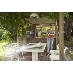 BLACK+DECKER Nettoyeur a Pression 18 V BCPC18D1-QW avec 5 Accessoires, 1 Batterie Protégée et Chargeur -24 Bars, Tube Amovible