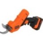 Sécateur sans fil - BLACK+DECKER - BCPP18D1-QW - 18V 2Ah - Noir / Orange
