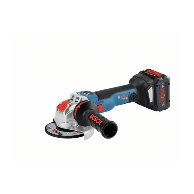 Meuleuse angulaire Bosch Professional PSC 18V-10 SC X-LOCK GWX - disque 125 mm - (sans batterie ni chargeur) + L-boxx - 06017B04