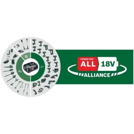 Perceuse-visseuse sans-fil Bosch - UniversalDrill 18V 40Nm + 1 batterie 1,5 Ah, 1 chargeur, 1 embout de vissage double et coffre