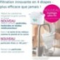 Bouteille et carafe filtrante Brita Carafe en verre Model One bleue (2,5L) inclus 1 cartouche filtrante BRITA MAXTRA PRO All-in-