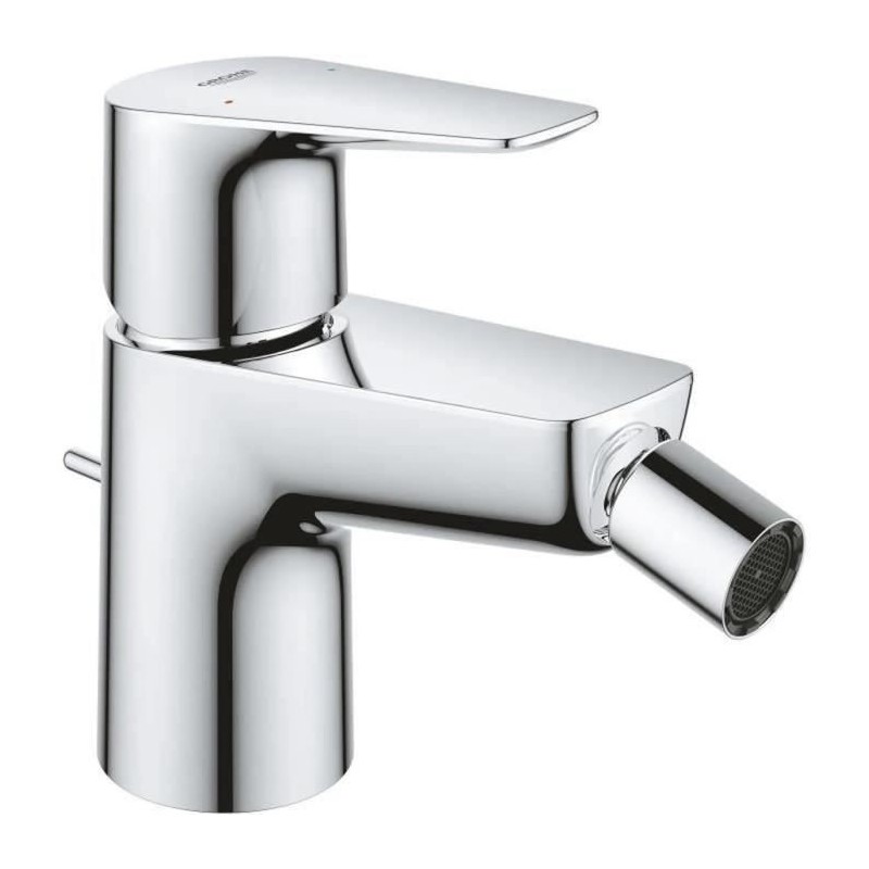 Mitigeur monocommande Bidet GROHE Start Edge - Tirette de vidage - Mousseur économique d'eau - Chromé
