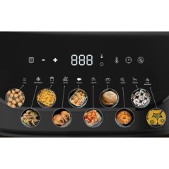 Friteuse diététique - LITTLE BALANCE - Crousty light XL - 7 L - 1600 W - 10 programmes - Noir